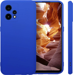 Мягкий Soft Touch чехол из силикона для REALME 9 PRO+ и 9 4G (3521) с бархатной подкладкой