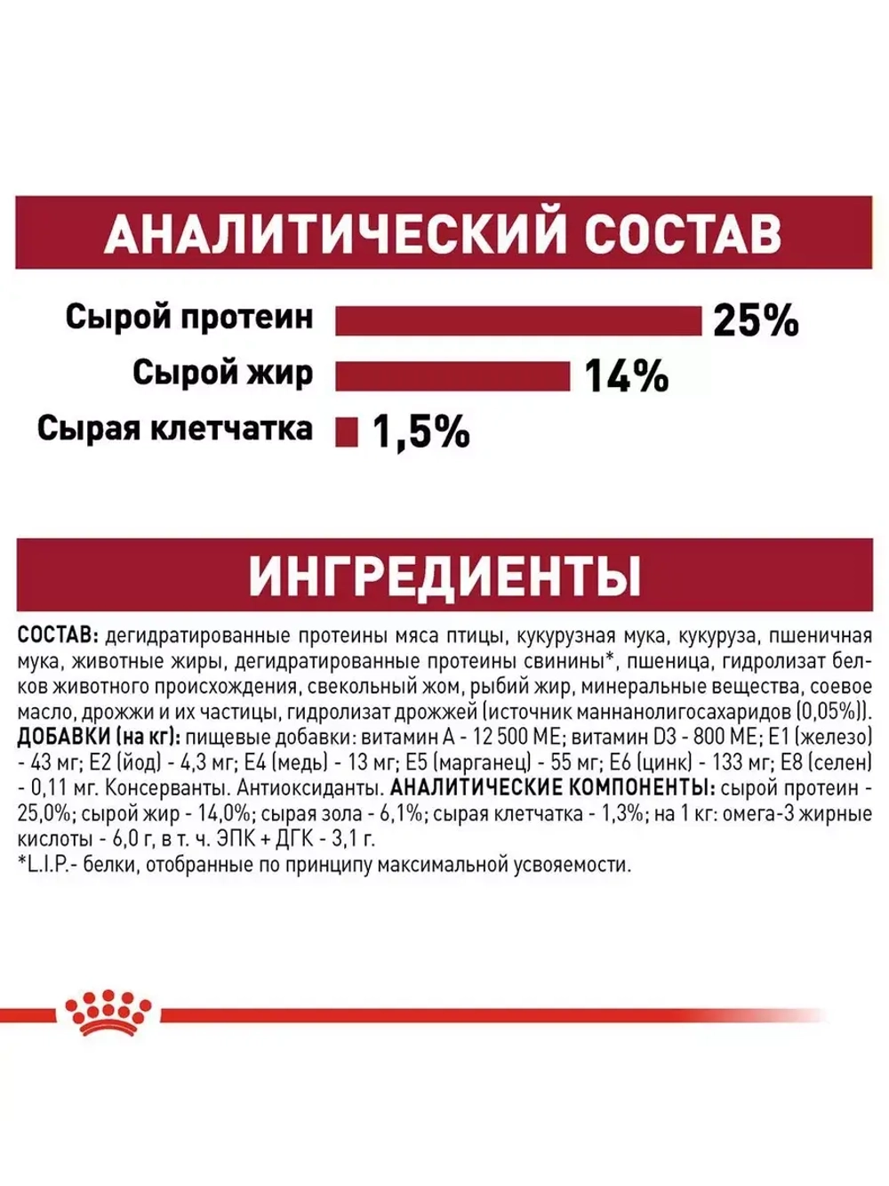 ROYAL CANIN MEDIUM ADULT PRO (РОЯЛ КАНИН МЕДИУМ ЭДАЛТ) корм сухой для собак Medium Adult 20 кг.