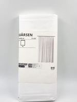 IKEA Штора для ванной BJARSEN белая 180х200 см
