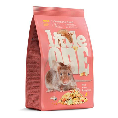 Little One корм для мышей декоративных пакет 400 г