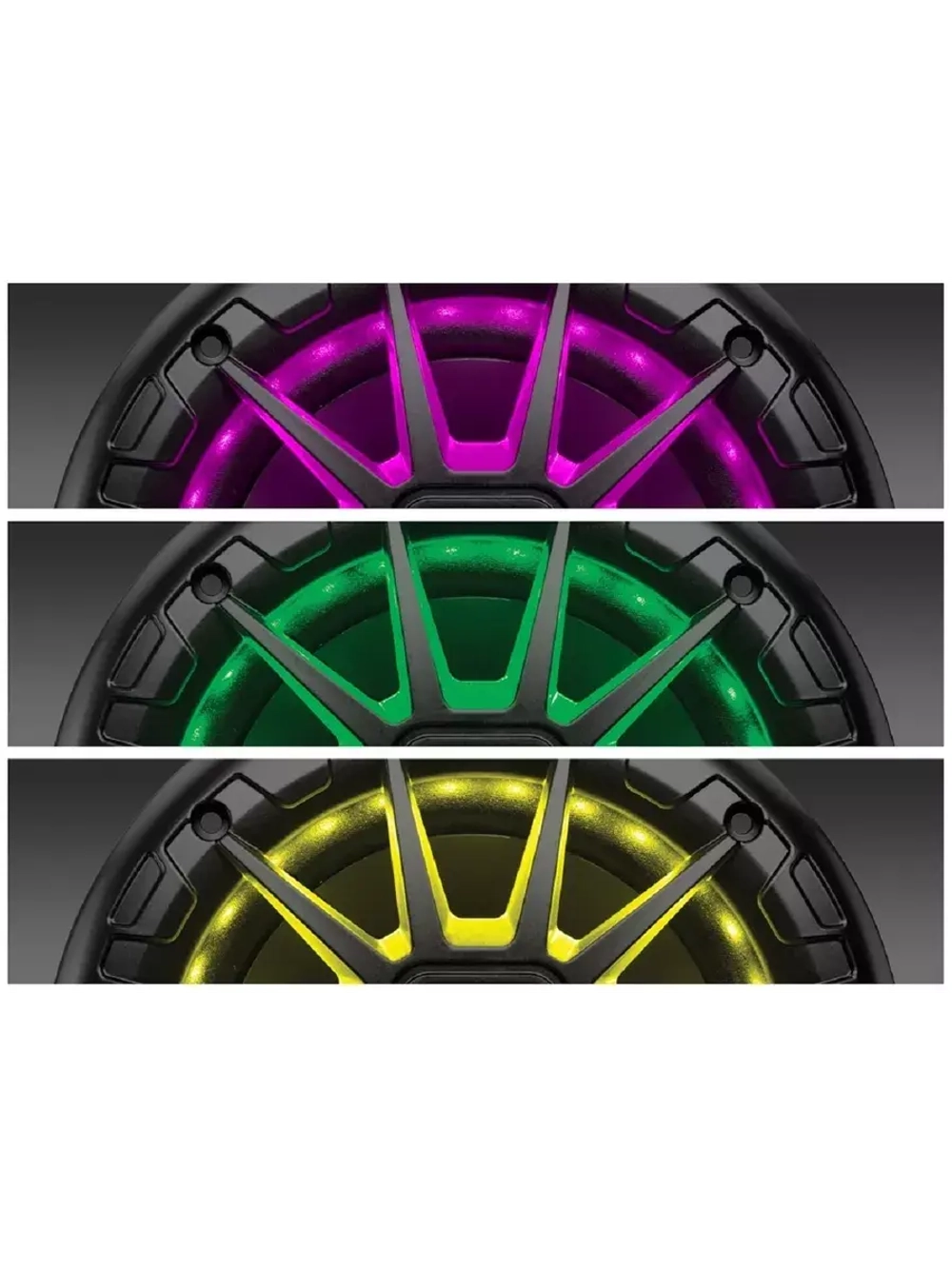 Колонки Boss Audio морские 200W 6,5" с RGB подсветкой