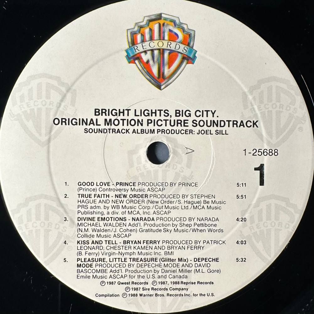 Bright Lights, Big City - Original Motion Picture Soundtrack (США 1988г.)