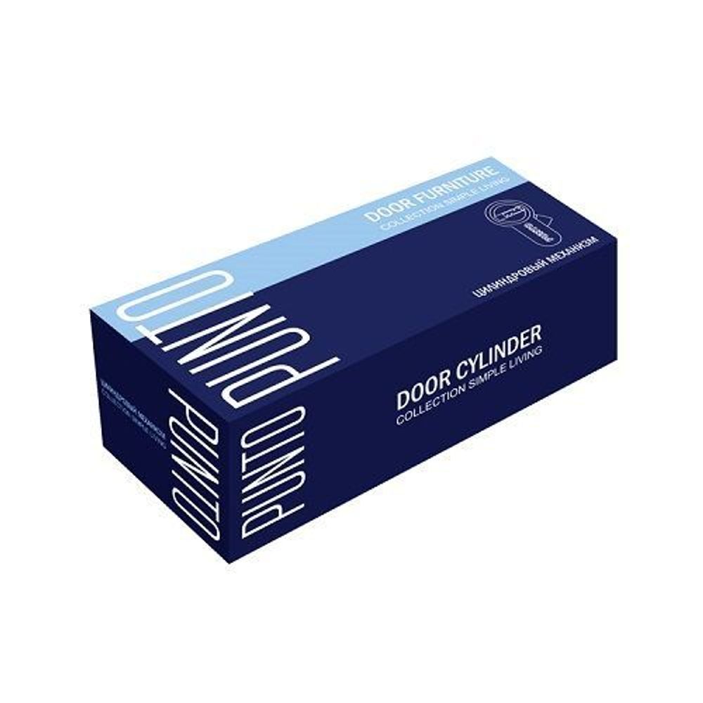 Цилиндровый механизм с вертушкой PUNTO Z402/70 mm (30+10+30) CP хром 5кл. /35267/
