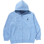 A Bathing Ape Solid Camo Jacquard One Point Relaxed Fit Zip Худи