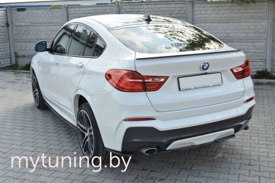 Накладка на бампер задний для BMW X4 F26 M-Pack 14-17