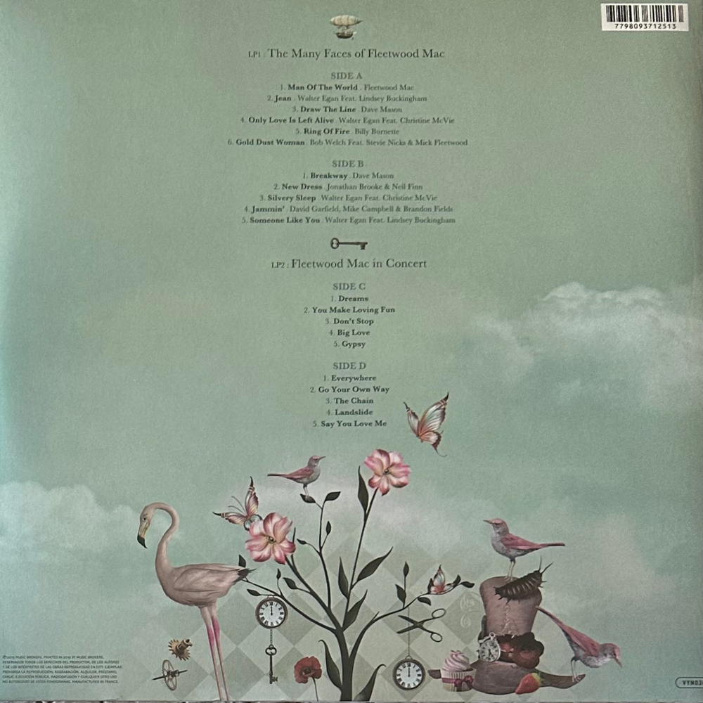 Сборник The Many Faces Of Fleetwood Mac 2LP (Франция 2019г.) Grey