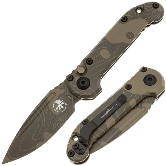 Нож Microtech LUDT Gen III 1135S-1TPBNCS-Z4 - рукоять алюминий, сталь - M390MK
