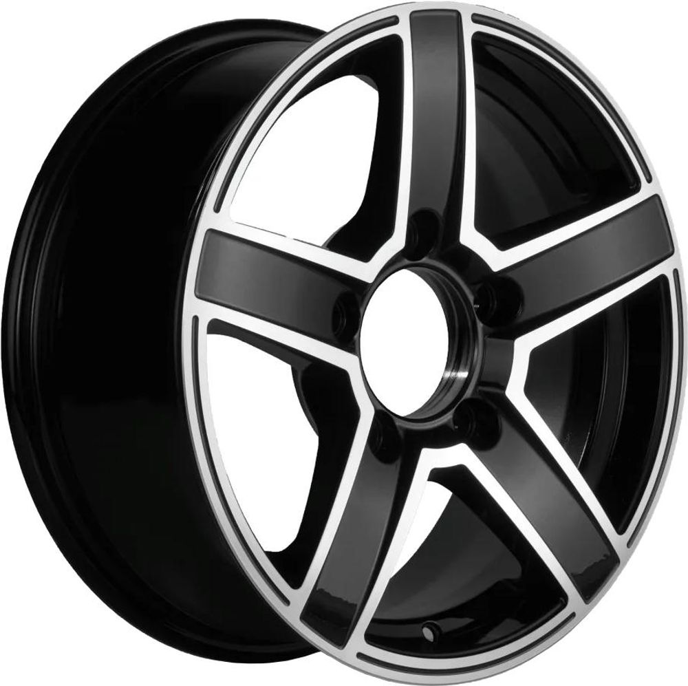 Khomen 1614 6.5x16 5x139.7 ET 35 Dia 98.5 (BFP)