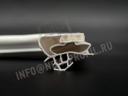 Уплотнитель для мини холодильника SHIVAKI SHRF-70CH размер 430*555 мм по пазу (017 АНАЛОГ)