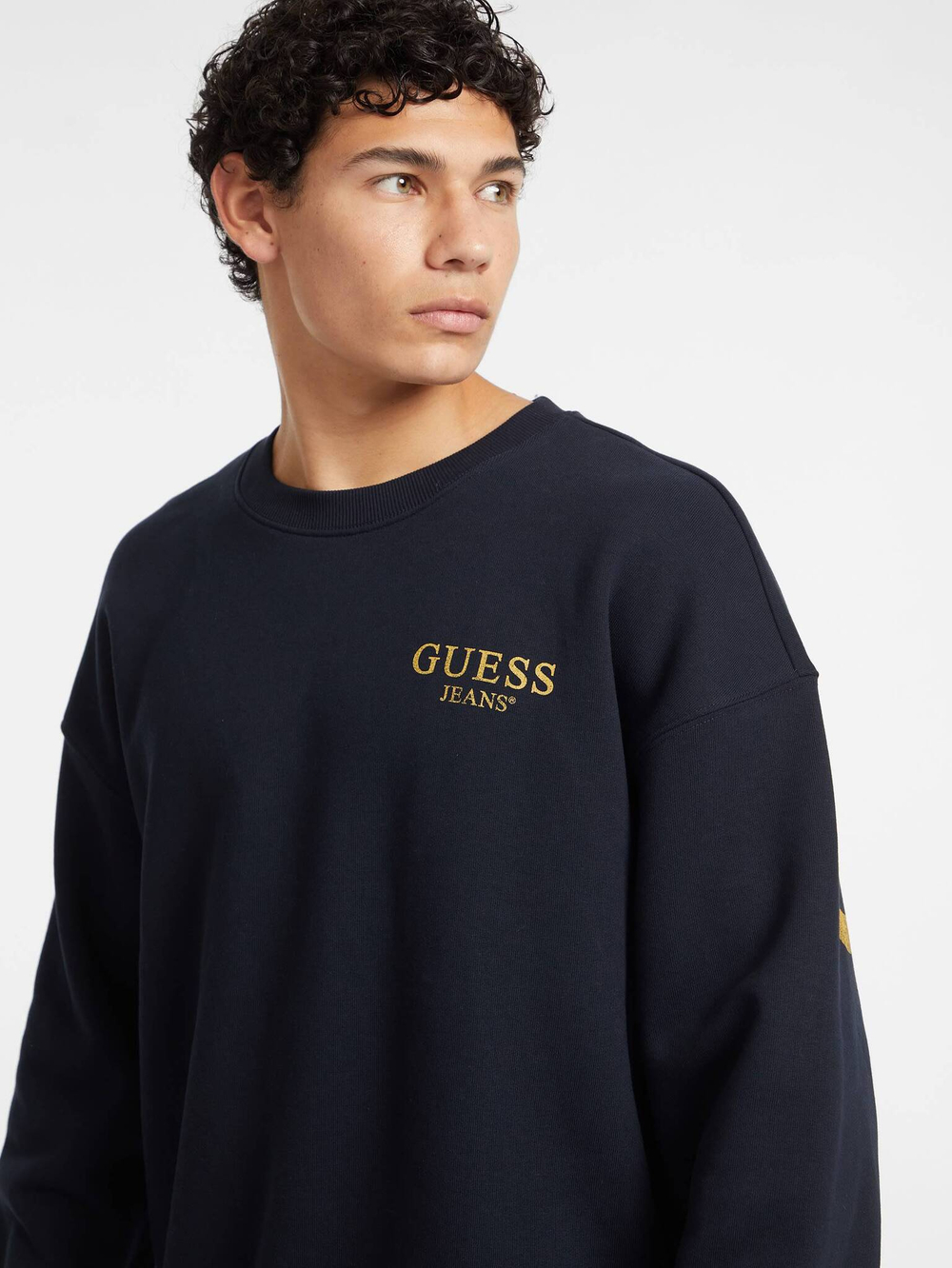 Худи Guess Jeans - темно-синий(M4BQ40 K9V31)