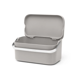 Brabantia Контейнер для мусора Sort & Go 1,8л, серый 230080