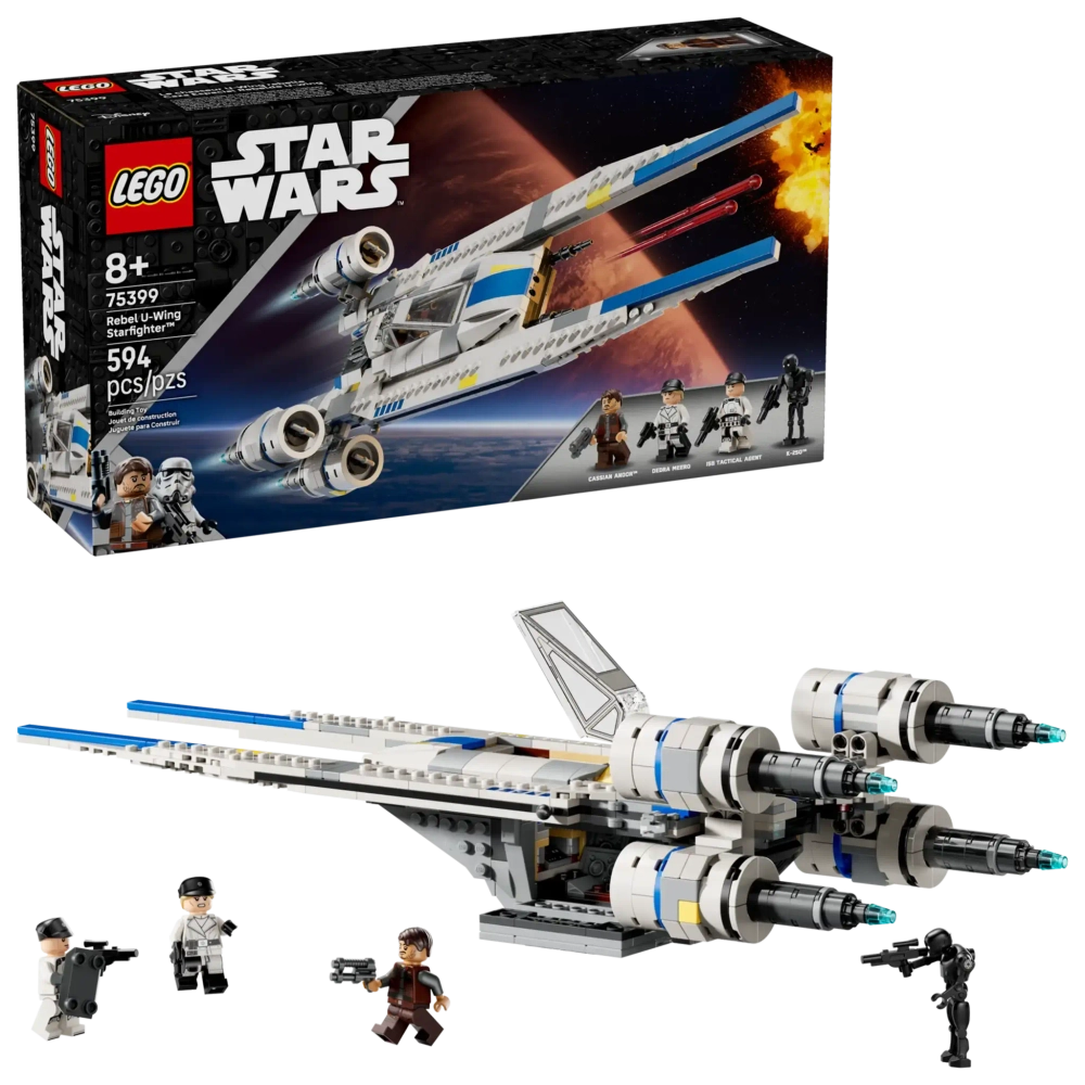 Конструктор LEGO Star Wars 75399 Повстанческий U-образный истребитель Starfighter