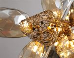 Люстра 8898P/BM gold/smoky