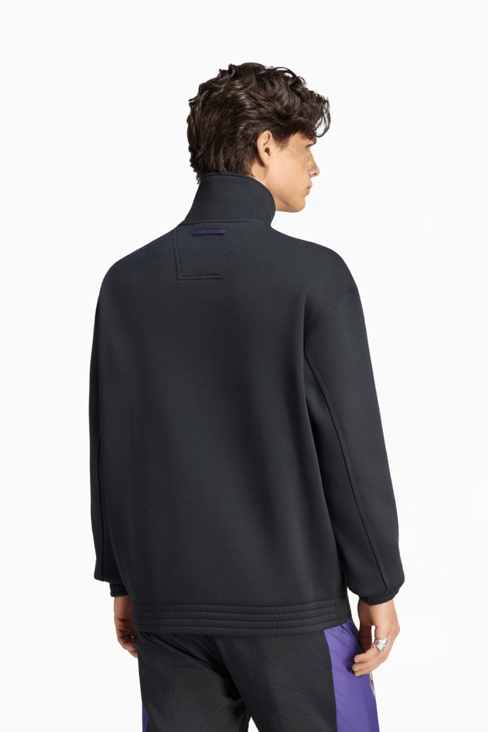 Кофта adidas Originals Real Madrid 26/27 EQT Half-Zip - черный