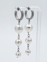 91001931 Серьги Selena Pearls