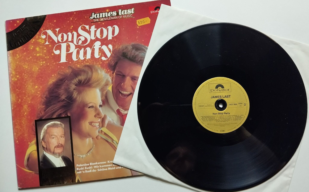 Винтажная виниловая пластинка LP James Last Non Stop Party (Germany 1983)