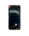 Средняя часть корпуса (рамка) для OnePlus 6 черная (Mirror Black/Midnight Black)