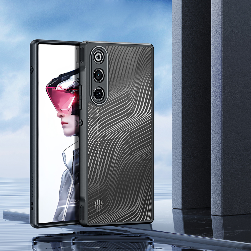 Тонкий чехол с мягкими рамками от Dux Ducis для ZTE nubia Red Magic 10 Air, серия Aimo Series Case