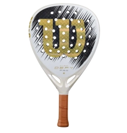 Ракетка для Padel Wilson Defy Pro V1 SE Padel - white/gold