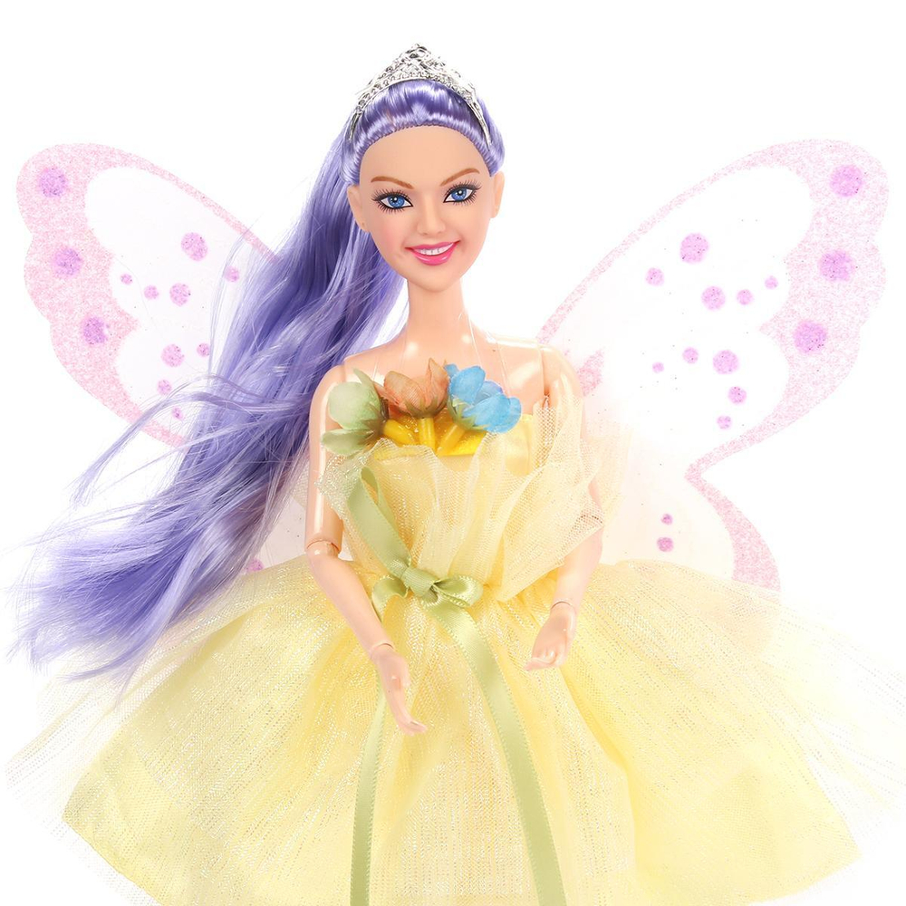кукла тип Модница с крыльями, коробка QJ133D
