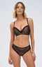 Трусы-бразилиана Nocturn 03 Brazyliany Black