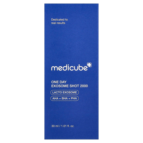Medicube, One Day Exosome Shot 2000, 30 мл (1,01 жидк. Унции)