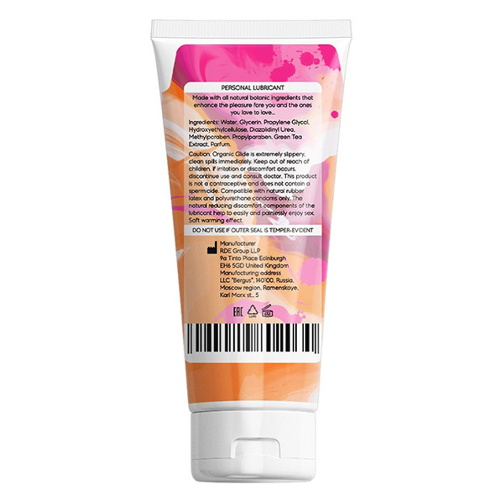 Интимная смазка на водной основе с согревающим эффектом OYO Personal Gel Green Tea 50мл