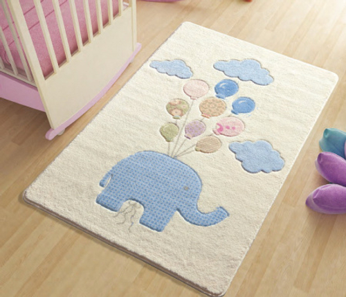 Коврик CONFETTI KIDS SWEET ELEPHANT (детский/слоник/голубой)