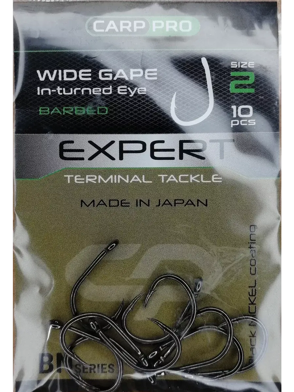 Крючок Wide Gape In-Turned Eye BN №2