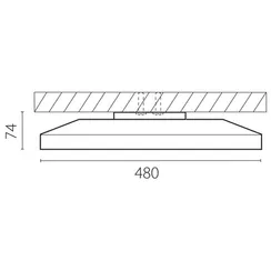 Настенно-потолочный светильник Arco Eco 225750 Lightstar