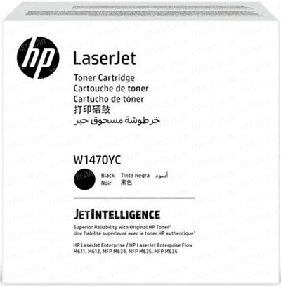 Контрактный картридж HP W1470YC (147Y) для M611, M612, M635, M636 экстраповышенной ёмкости
