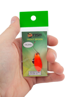 Блесна Fish Crystal FALENA 30 мм 3г на форель цвет 43