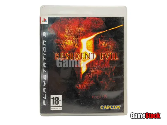 PS3 Resident Evil 5 (Б/У, Английская версия, BLES-00485)