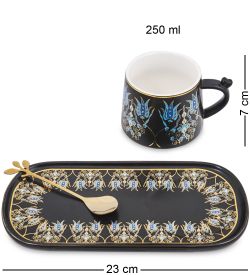 GAEM Art MUG-421/1 Чайная пара «Орнамент»