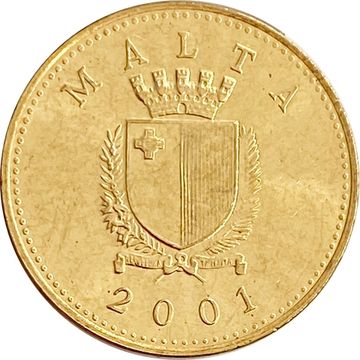 1 цент 2001 Мальта