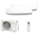 Мультисплит система на 2 комнаты Fujitsu ASYG07KETA + ASYG09KETA / AOYG14KBTA2