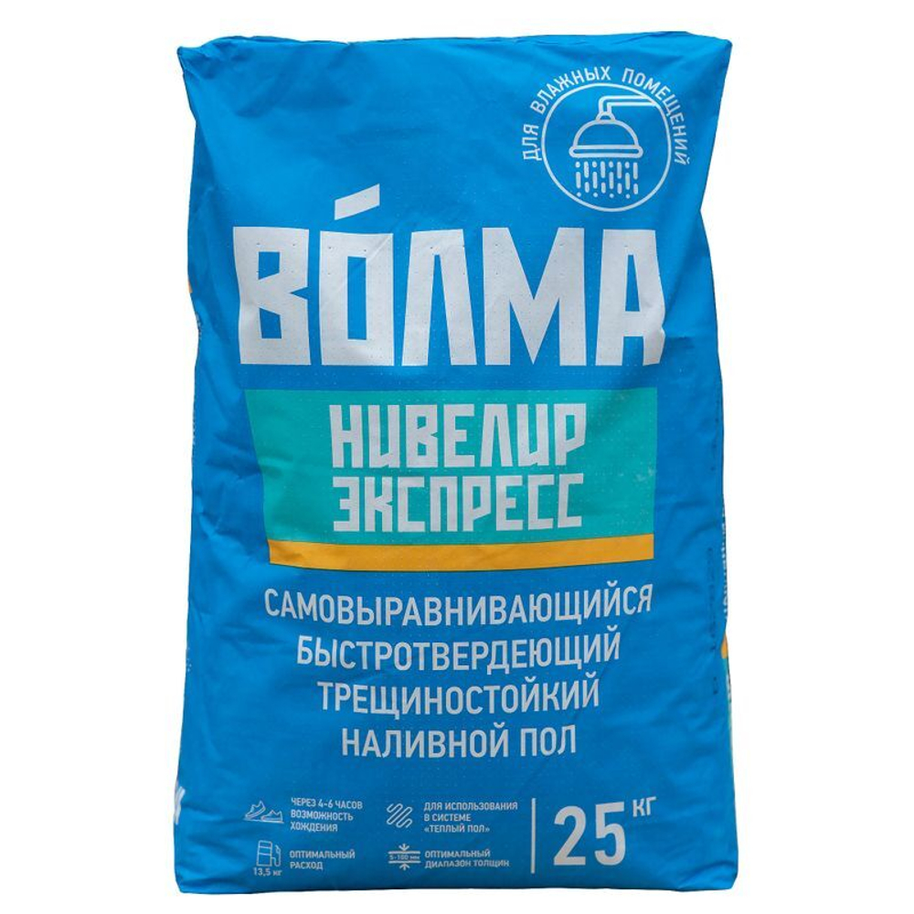 ПОЛ НАЛИВНОЙ ВОЛМА-НИВЕЛИР ЭКСПРЕСС 25КГ