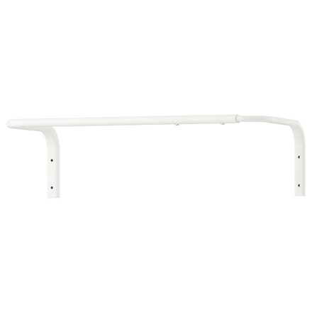 IKEA MULIG  (ИКЕА МУЛИГ)  -  Штанга для одежды - белый 60-90 см