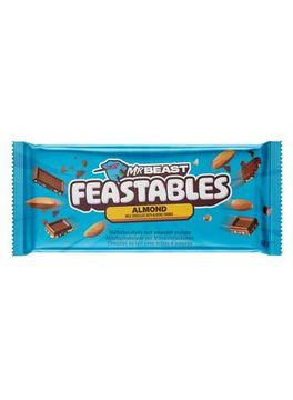 Шоколад Feastables Mr. Beast Мистер Бист, Миндаль, 60гр (США) АКЦИЯ