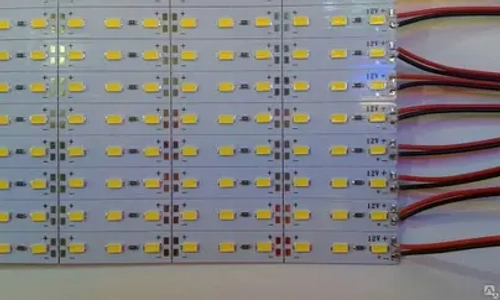 Линейный светодиодный модуль DT NEW,5730, 72 диода, 12W,6000к( с проводом)№6