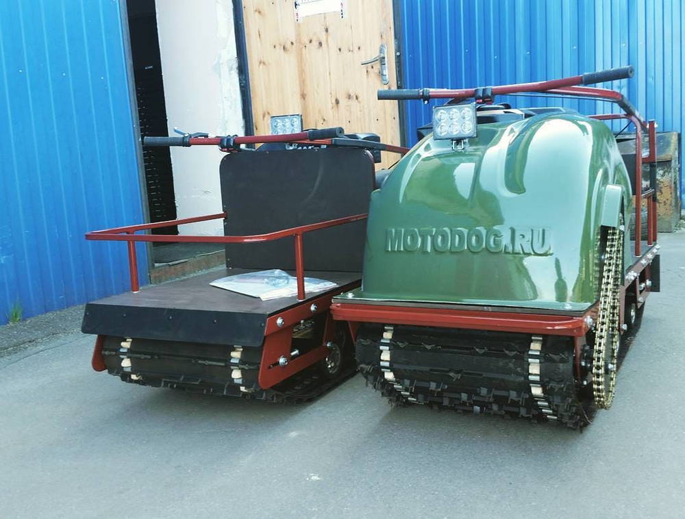 Мотобуксировщик MOTODOG 500 (15 л.с. задний привод)