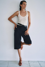 ПРЯМЫЕ ШОРТЫ С ЗАЩИПАМИ — ZW COLLECTION — ZARA