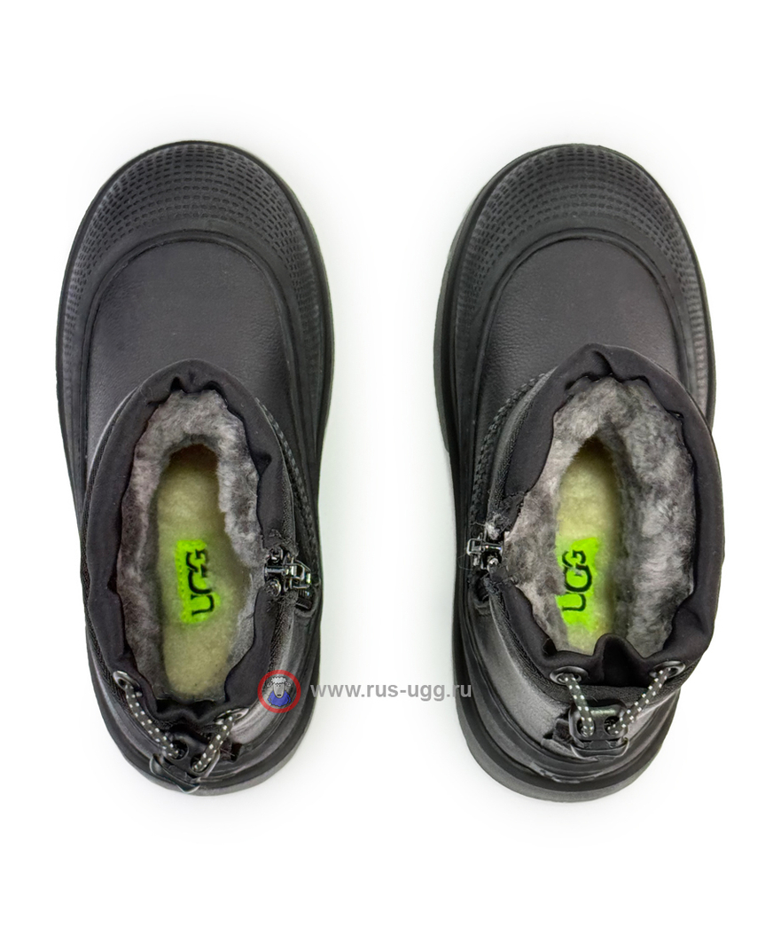 UGG KIDS MINI WEATHER HYBRID Black Leather