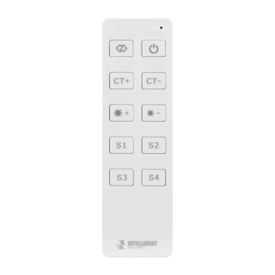 INTELLIGENT ARLIGHT Пульт SMART-ZB-801-22-1G-4SC White (3V) (IARL, IP20 Пластик, 5 лет)