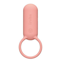 Коралловое эрекционное кольцо Iroha SVR Coral Pink TSV-009