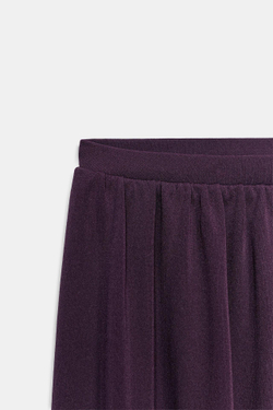 ZARA БРЮКИ-ШАРОВАРЫ, ТЕМНО-БАКЛАЖАНОВЫЙ