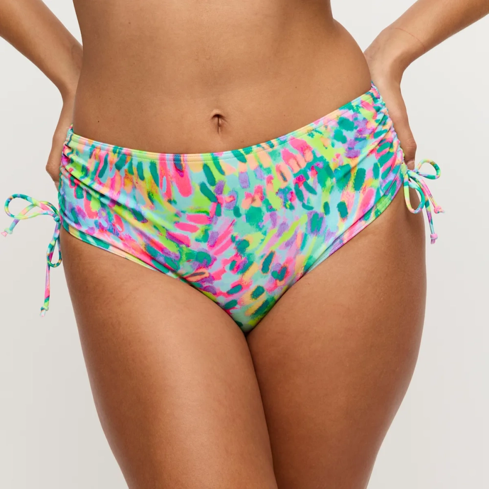 PRIMADONNA Swim Douala Плавки бикини с высокой талией и шнуровкой, разноцветный