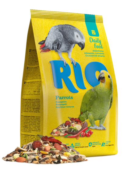 RIO (Рио) Корм для крупных попугаев. Основной рацион, 1000 г