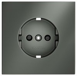 Накладка для розетки с заземлением и со шторками Voltum S70 VLS000706