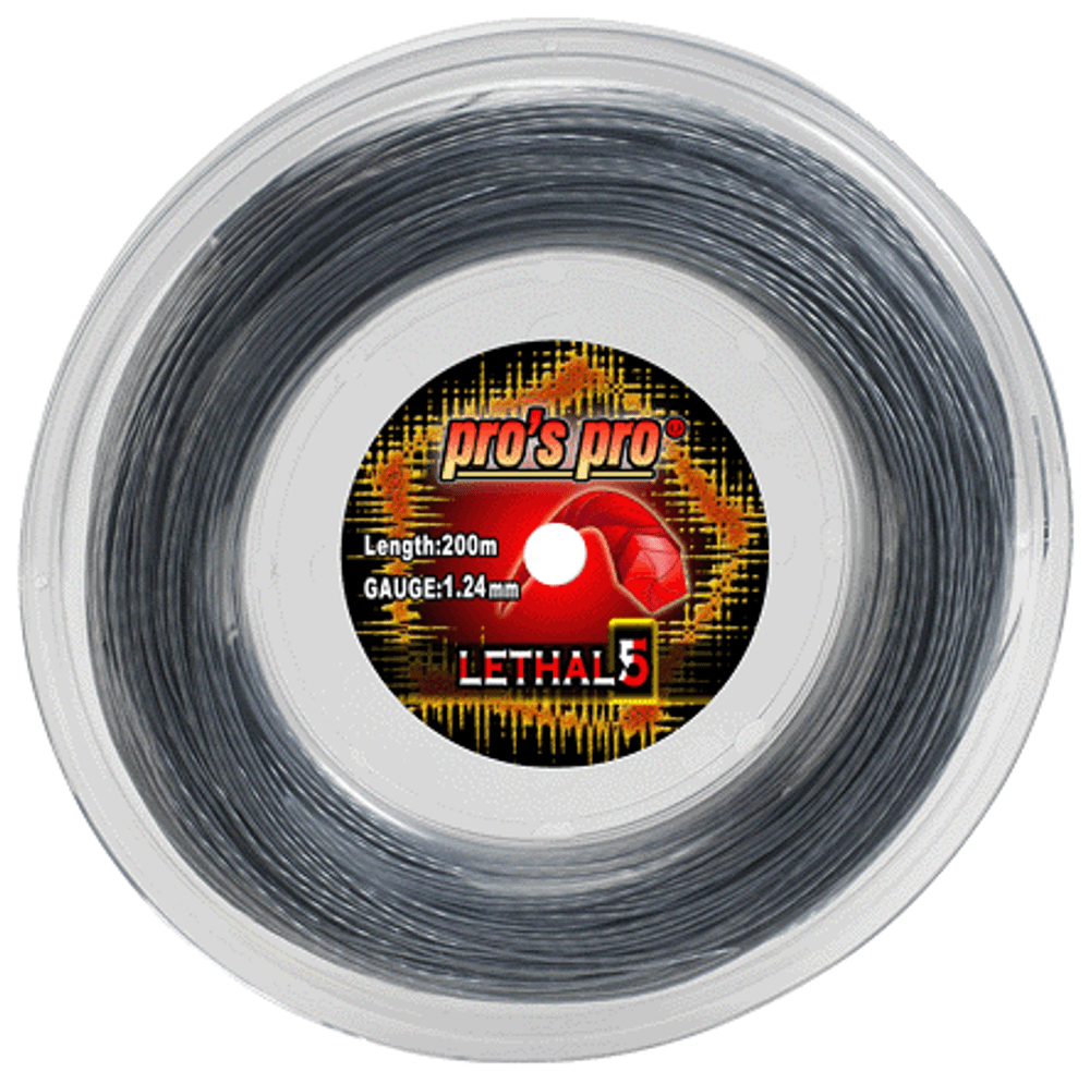 Струны теннисные Pro's Pro Lethal 5 (200 m)